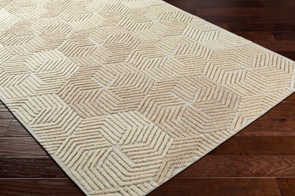 Surya Oakland Oaa-1002 Cream, Khaki Area Rug