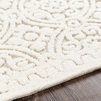 Surya Oakland Oaa-1008 Cream, Khaki, Silver Gray Area Rug