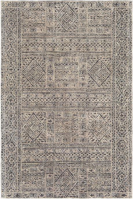 Surya Oakland Oaa-1009 Black, Medium Gray, Khaki Rugs.