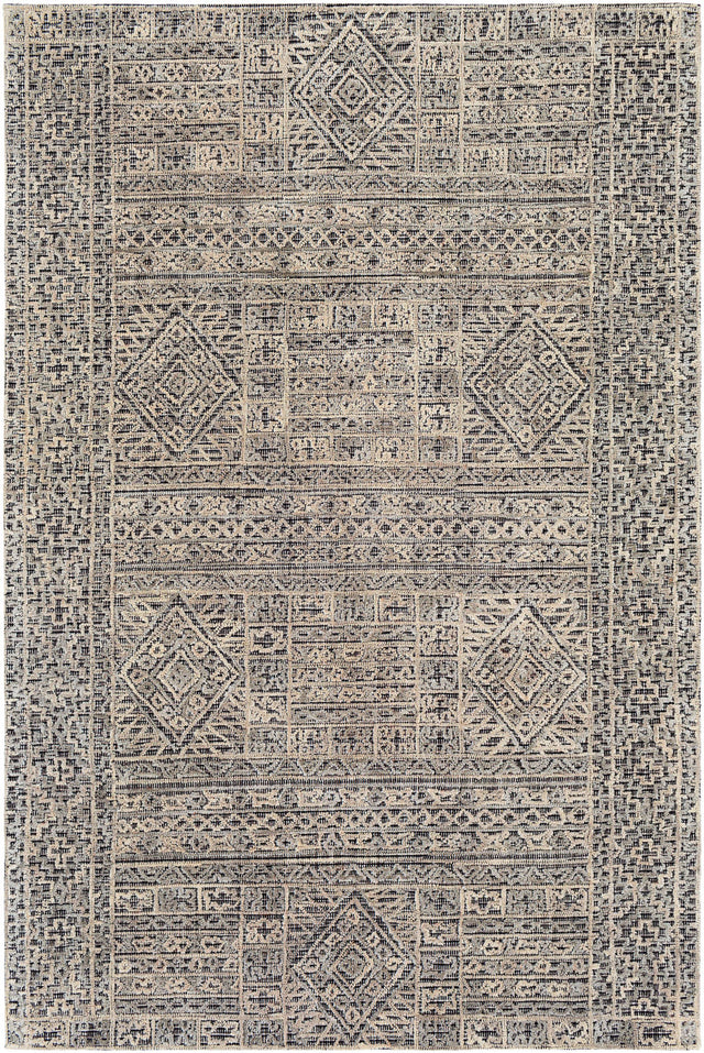 Surya Oakland Oaa-1009 Black, Medium Gray, Khaki Rugs.