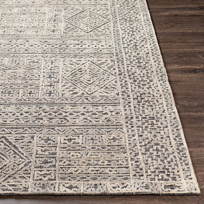 Surya Oakland Oaa-1009 Black, Medium Gray, Khaki Area Rug