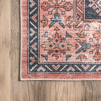 AreaRugs.com Wavaj Nwa1080A Rust Area Rug