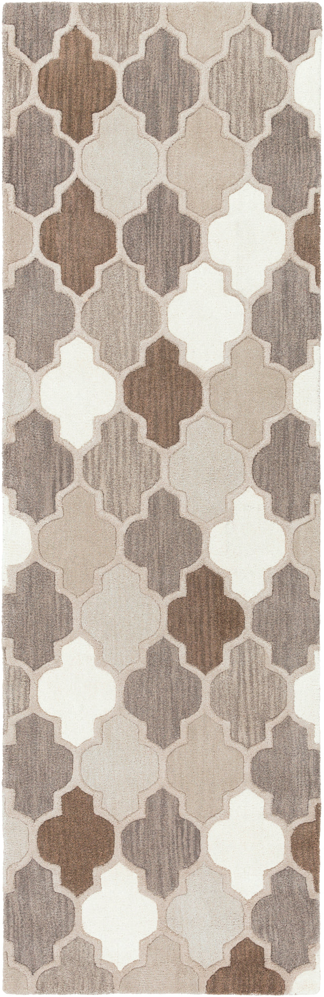 Surya Oasis Oas-1088 Charcoal, Taupe Rug.