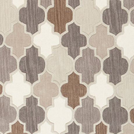 Surya Oasis Oas-1088 Charcoal, Taupe Rug.