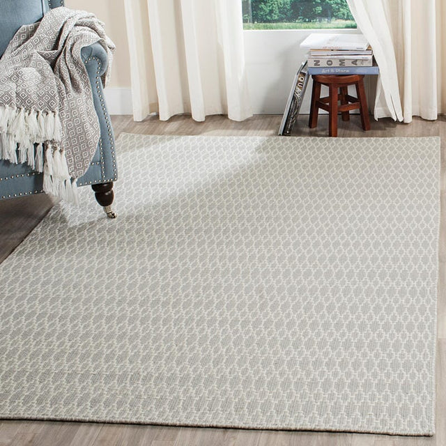 Safavieh Oasis Oas432A Grey / Ivory Striped Area Rug