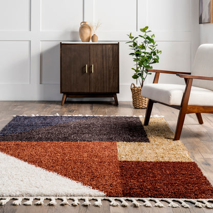 Nuloom Kaylie Modern Nka2962A Rust Area Rug