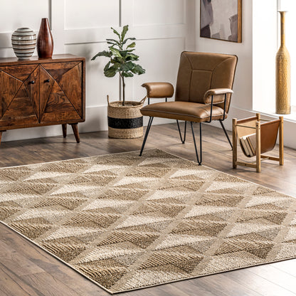 Nuloom Tamia Trellis Nta2911A Beige Area Rug