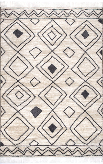 Nuloom Kenley Spotted Nke2528A Beige Area Rug