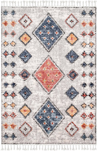 Nuloom Nakamo Bed Nna2168B Light Gray Area Rug