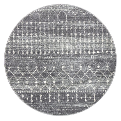 Nuloom Moroccan Blythe Nmo3123E Dark Gray Area Rug