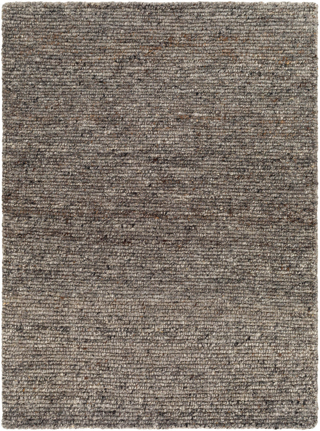 Surya Odessa Ods-2300 Black, Charcoal, Dark Brown, Gray Rugs.