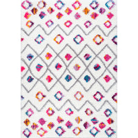 Nuloom Tatyana Moroccan Trellis Nta3015A Pink Area Rug