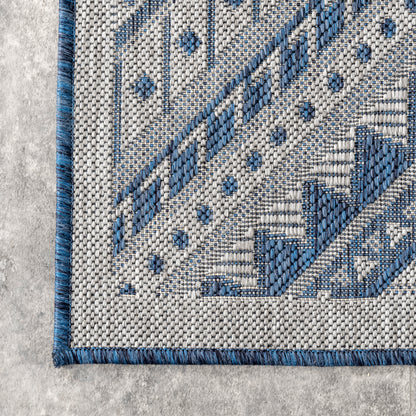 Nuloom Landry Aztec Nla1789B Blue Area Rug