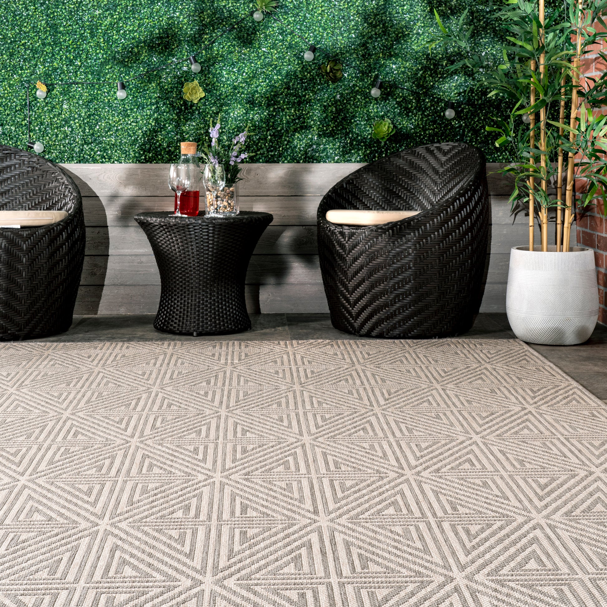 Nuloom Harvey Trellis Nha1777C Gray Area Rug