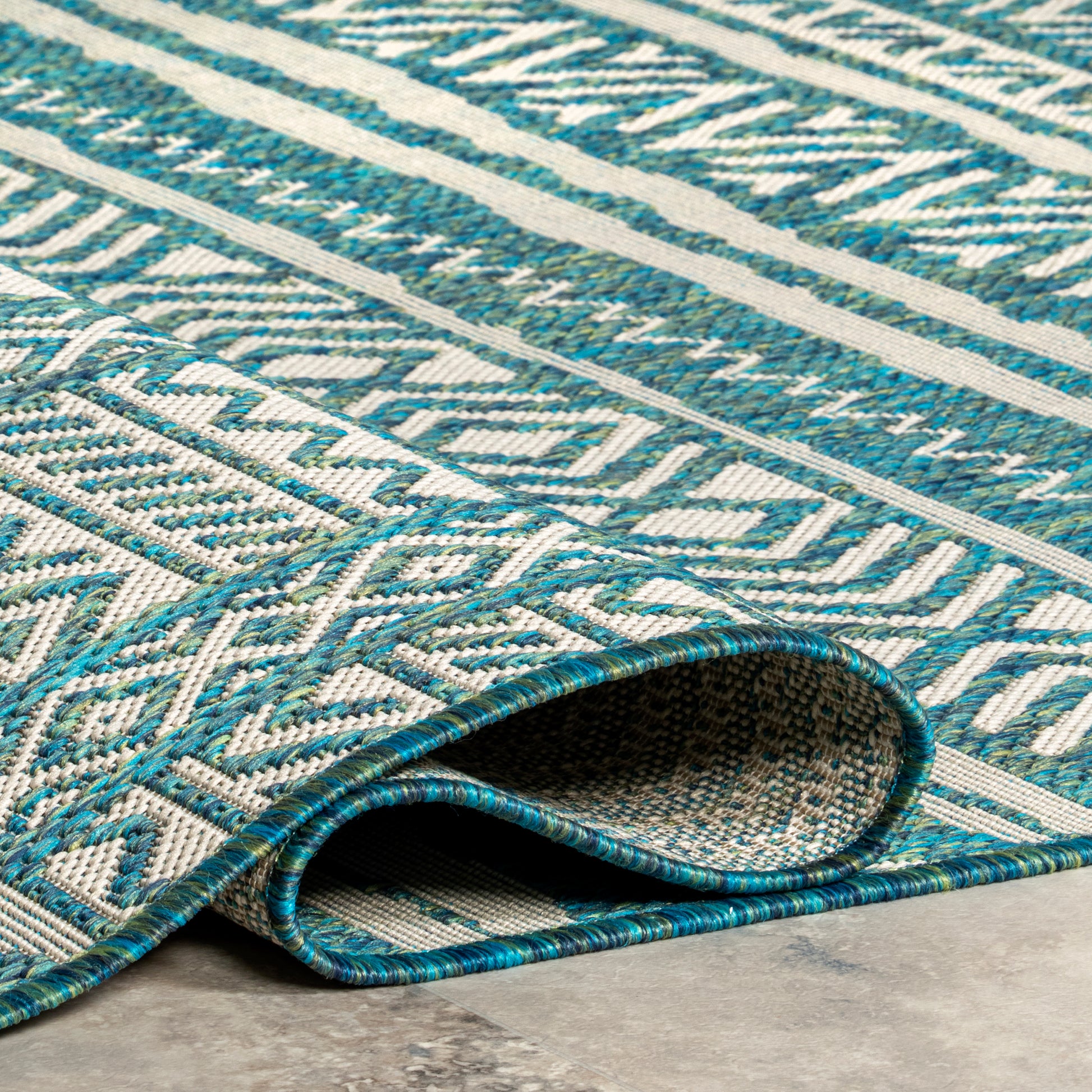 Nuloom Abbey Tribal Nab1799E Green Area Rug