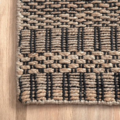 Nuloom Coraline Basketweave Nco1417A Natural Area Rug