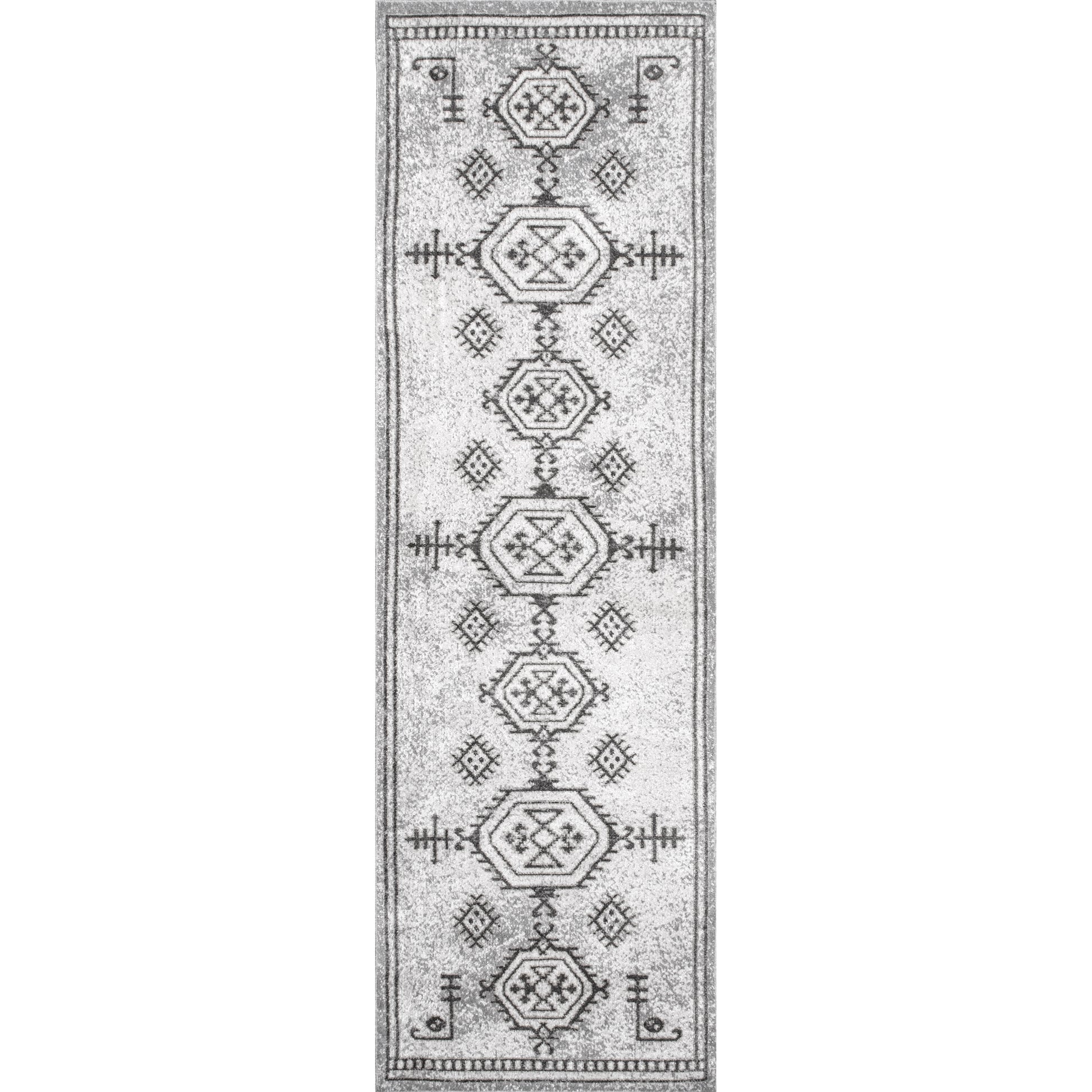 AreaRugs.com Wavaj Nwa1276B Light Gray Area Rug