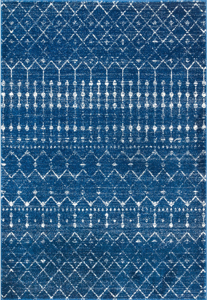 Nuloom Moroccan Blythe Nmo3123C Blue Area Rug