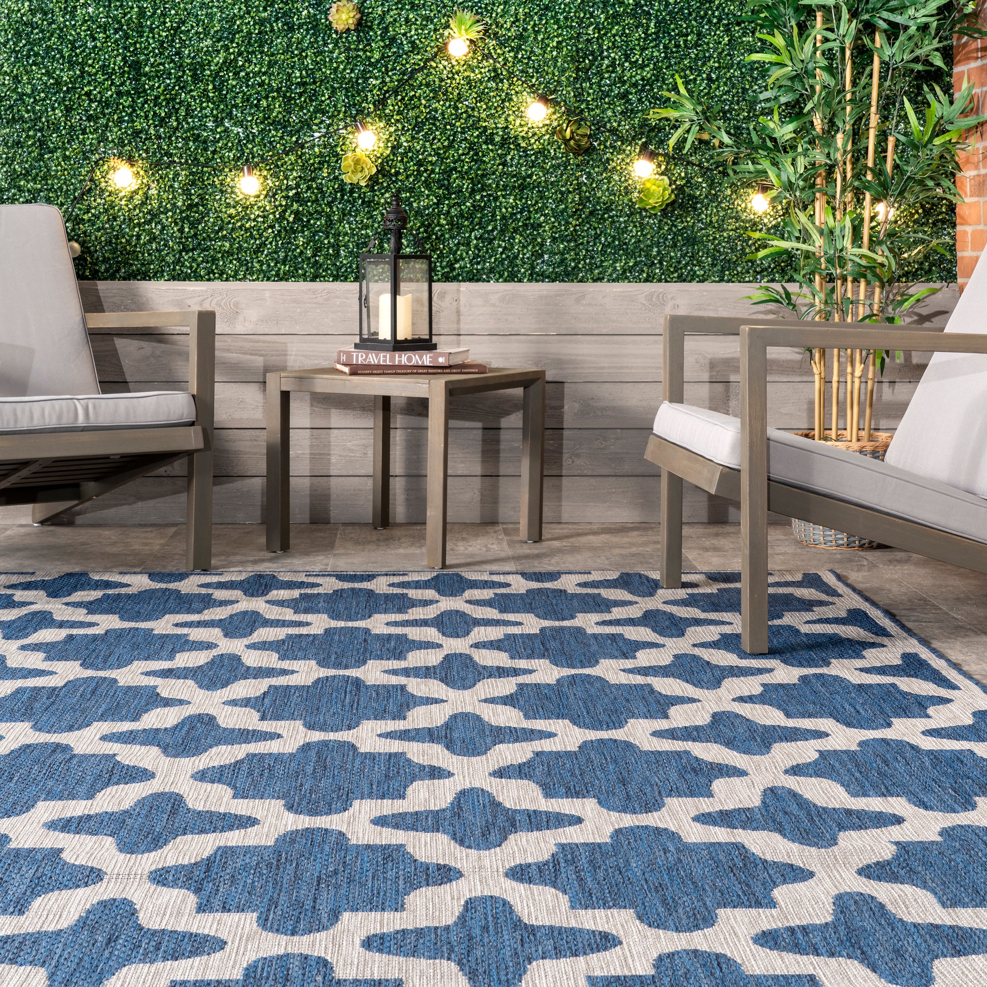 Nuloom Shiloh Star Nsh1784B Blue Area Rug