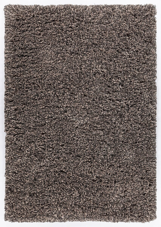 Chandra Olga Olg-47202 Taupe / Black Shag Area Rug