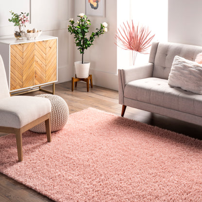 AreaRugs.com Wavaj Nwa1230B Pink Area Rug