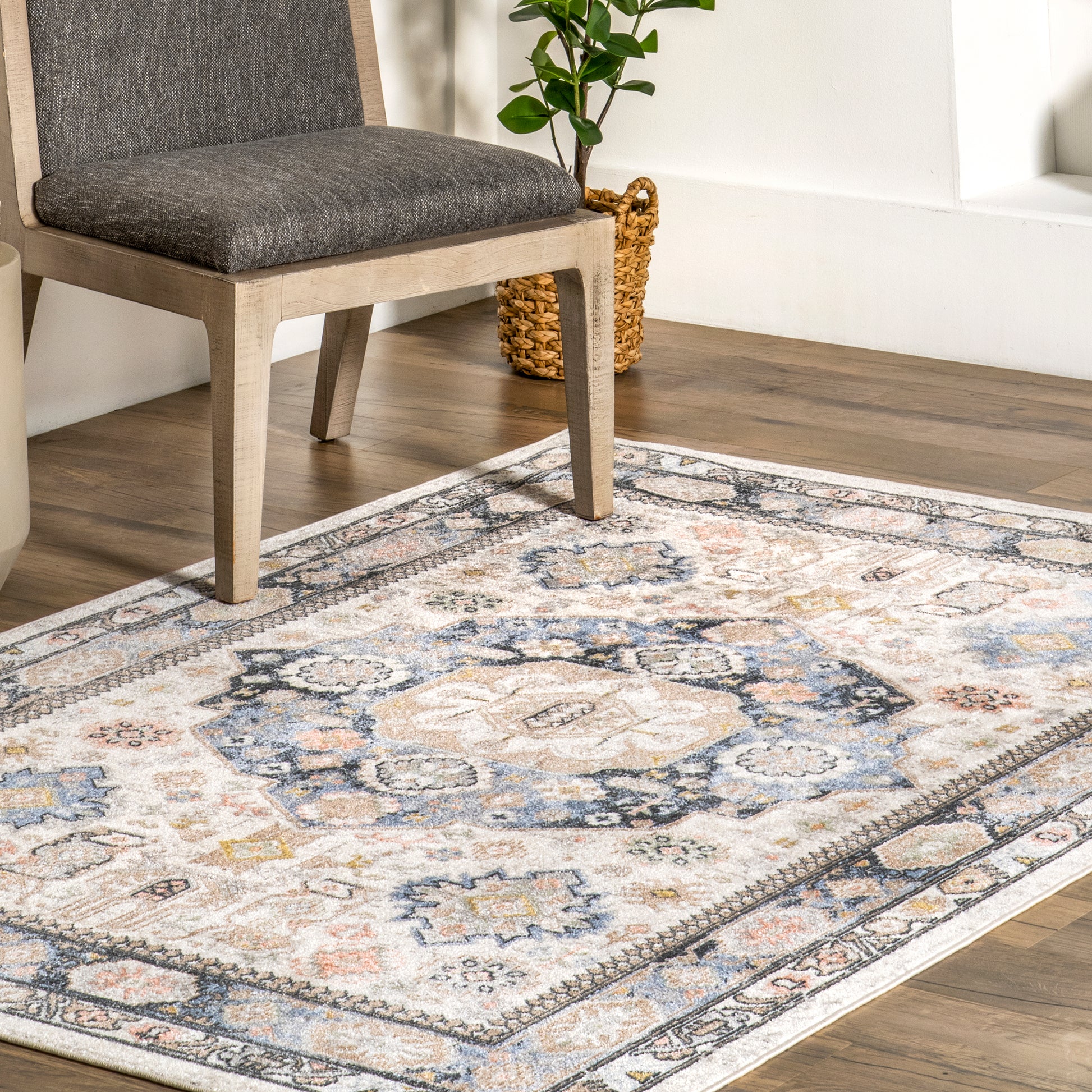 AreaRugs.com Wavaj Nwa1264A Beige Area Rug