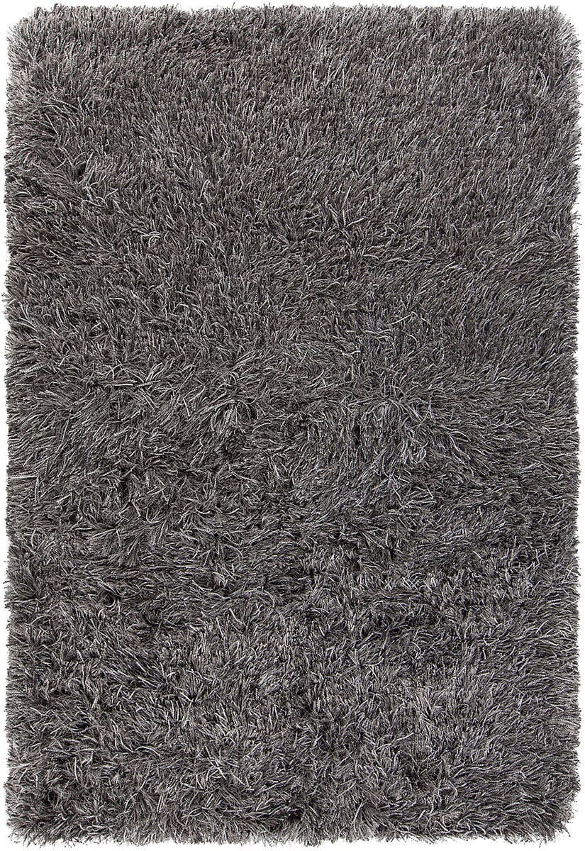 Chandra Onex One35300 Grey / Black Shag Area Rug