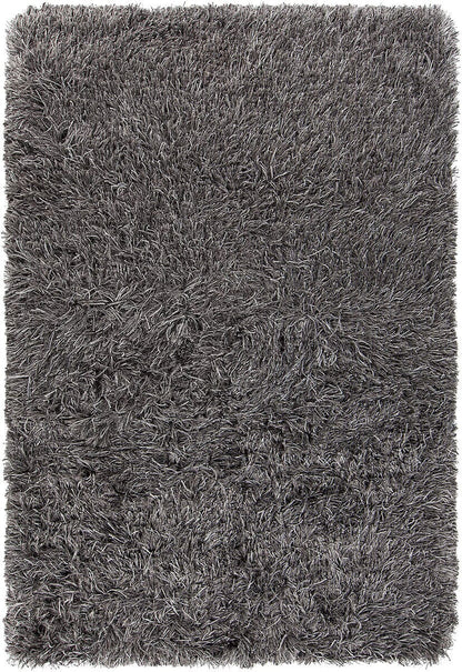 Chandra Onex One35300 Grey / Black Shag Area Rug