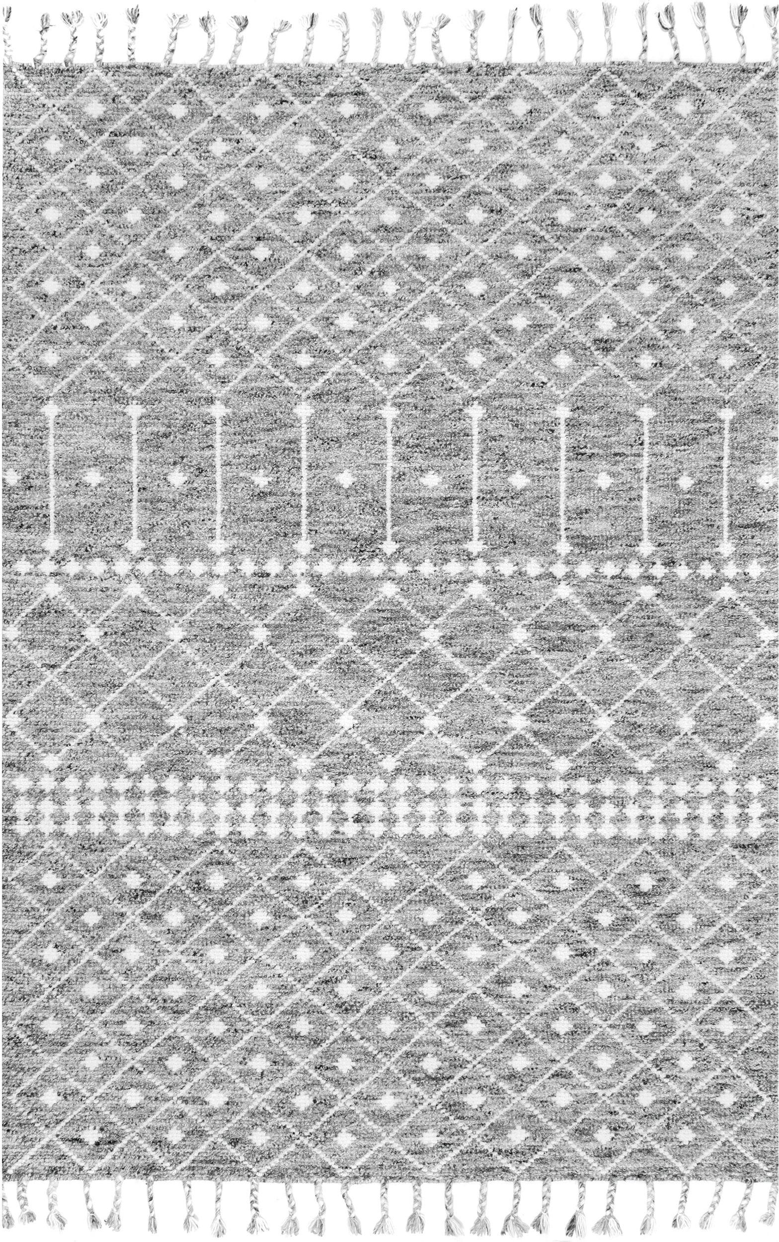 Nuloom Novaleeen Trellis Nno2144A Gray Area Rug