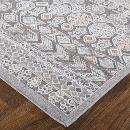 Feizy Francisco 39Gdf Ivory/Charcoal Area Rug