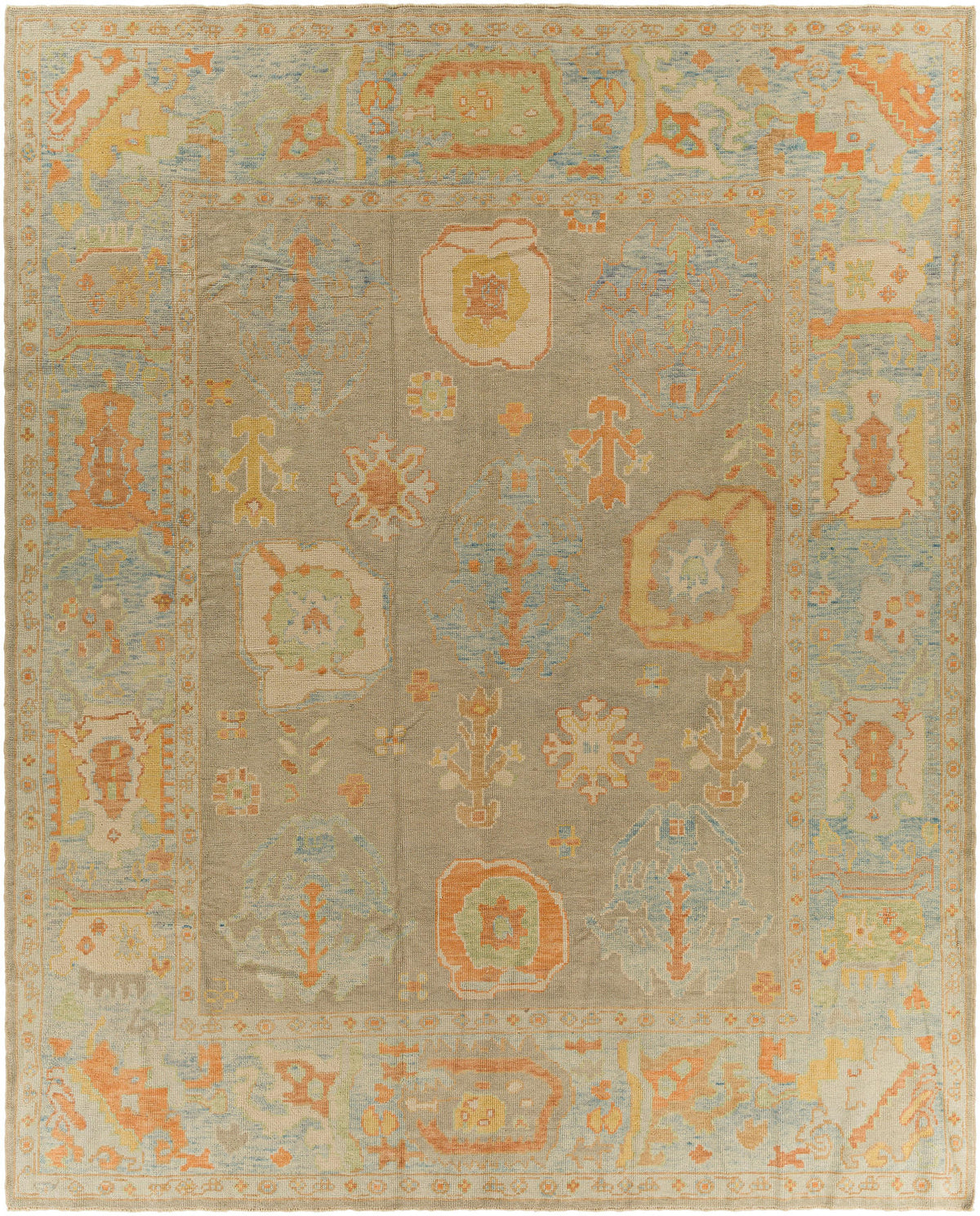 Surya One Of A Kind Ooak-1545 Gray Rugs.