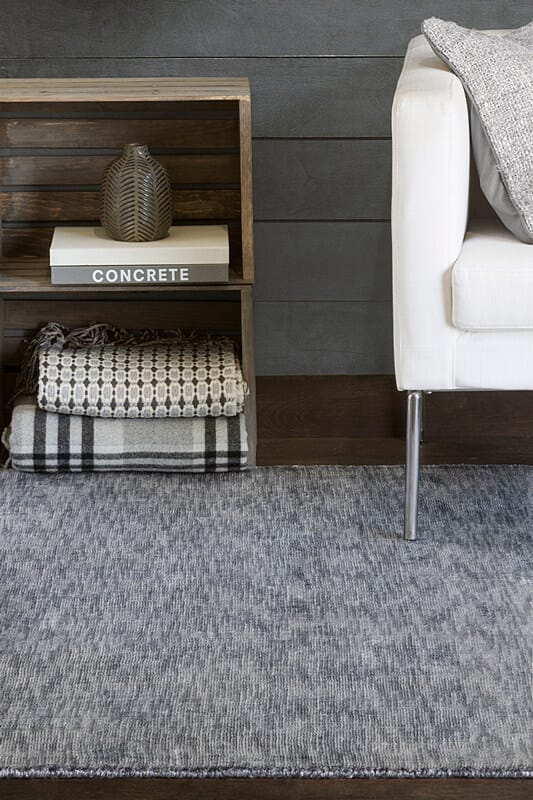 Chandra Opel Ope-26402 Gray Solid Color Area Rug