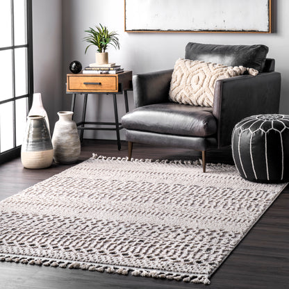 Nuloom Talula Textured Nta2336A Beige Area Rug