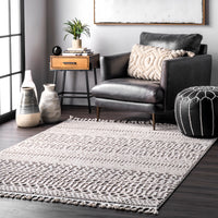 Nuloom Talula Textured Nta2336A Beige Area Rug