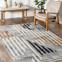 Nuloom Terina Transitional Nte1547A Blue Area Rug