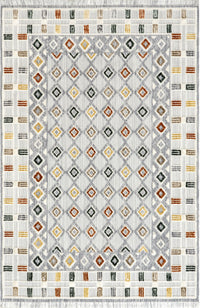 Nuloom Henny And Stripes Nhe1357A Light Gray Area Rug
