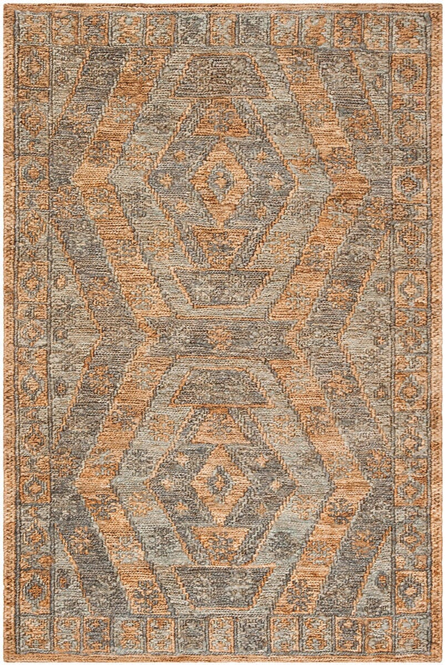 Safavieh Organic Org701A Slate / Natural Southwestern Area Rug