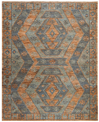 Safavieh Organic Org701A Slate / Natural Southwestern Area Rug