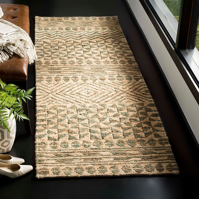 Safavieh Organic Org703A Slate / Natural Moroccan Area Rug