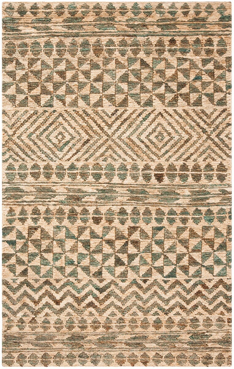 Safavieh Organic Org703A Slate / Natural Moroccan Area Rug