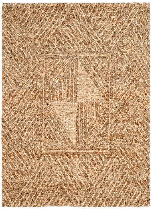 Safavieh Organic Org705A Natural / Ivory Geometric Area Rug