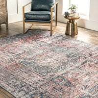 AreaRugs.com Wavaj Nwa1235A Blue Area Rug