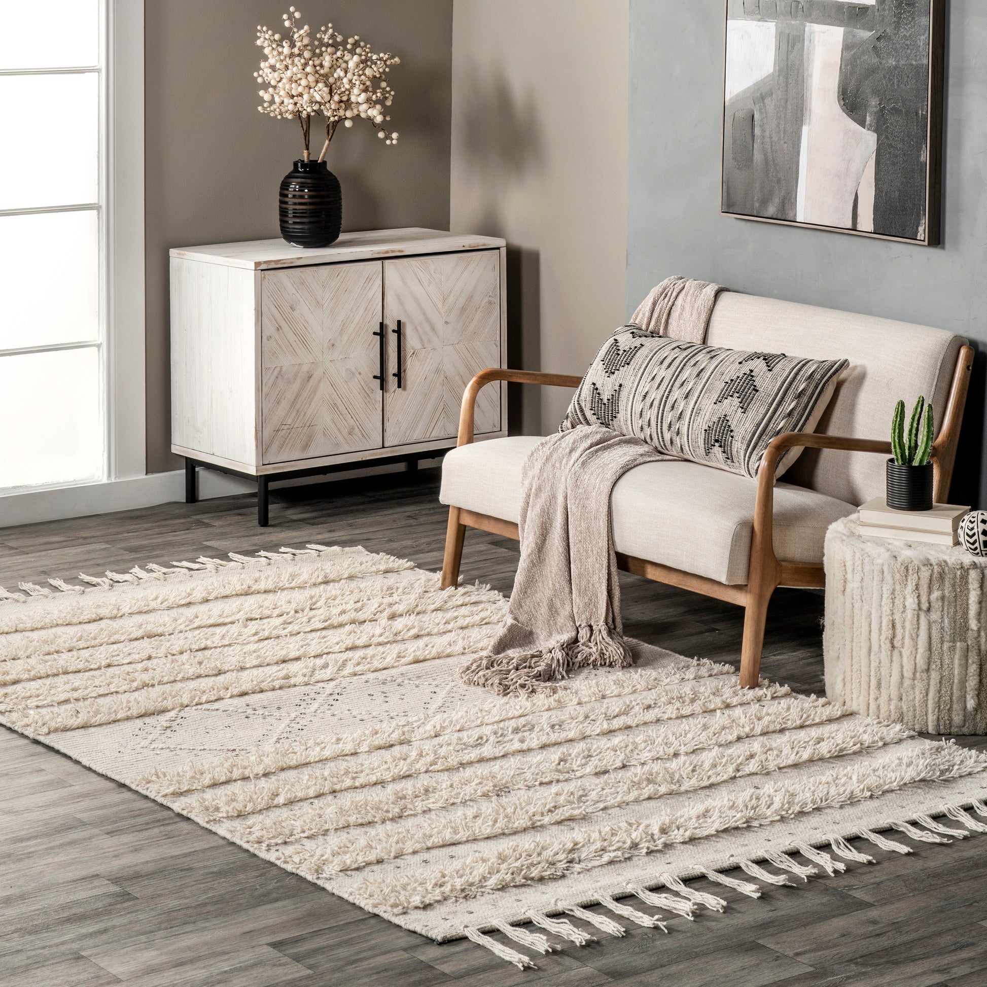 Nuloom Christina Nch3295A Ivory Area Rug