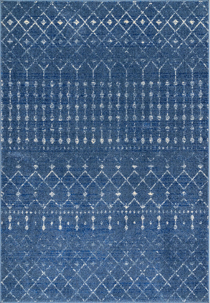 Nuloom Moroccan Blythe Nmo3123D Dark Blue Area Rug