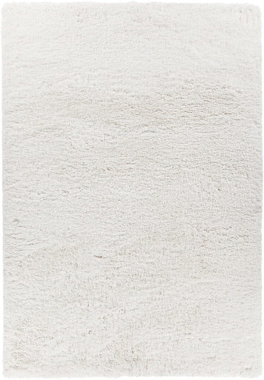 Chandra Osim Osi35103 White Shag Area Rug
