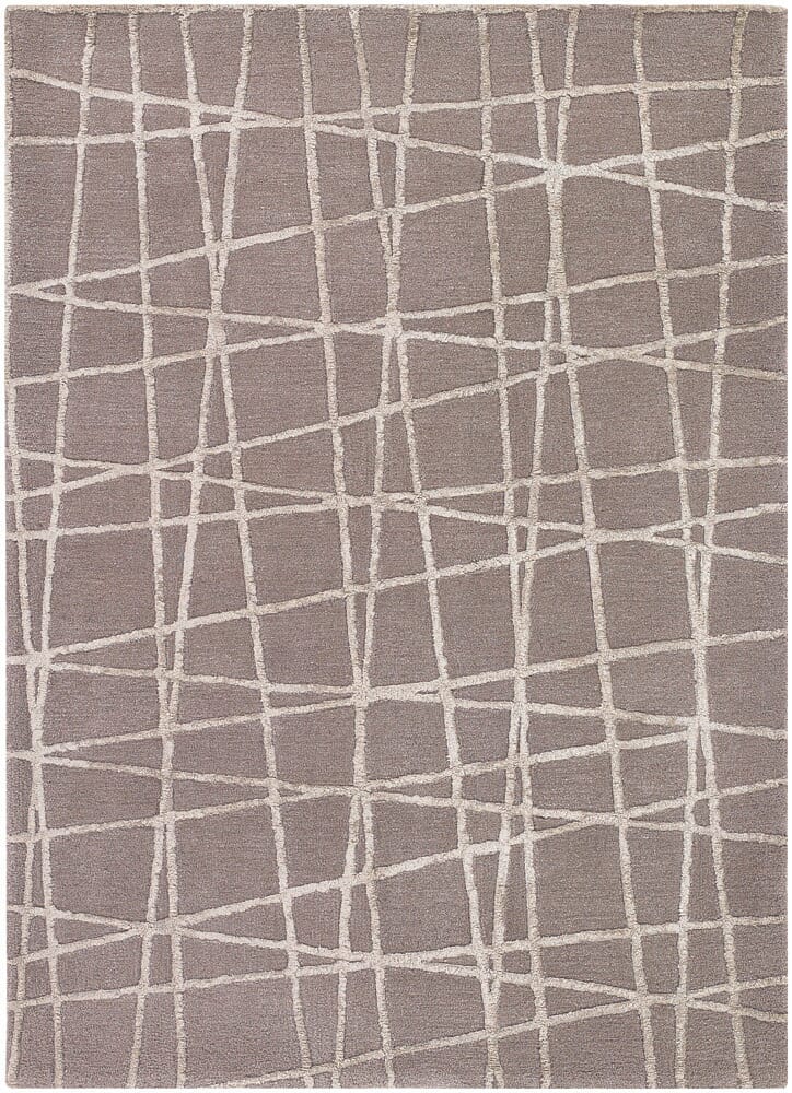 Chandra Oslo Osl31900 Grey Geometric Area Rug