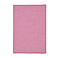 Colonial Mills Outdoor Houndstooth Tweed Ot78 Magenta Area Rug