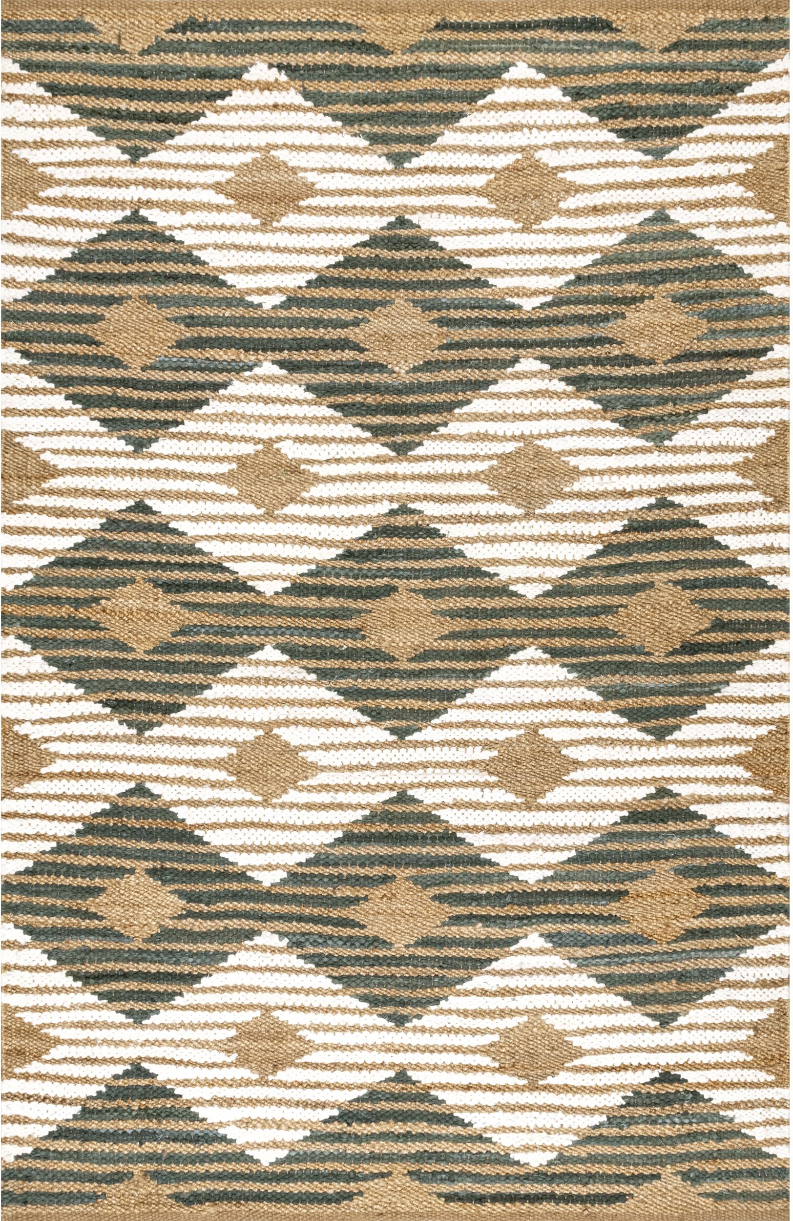 Nuloom Marla Denim And Nma1416B Olive Area Rug