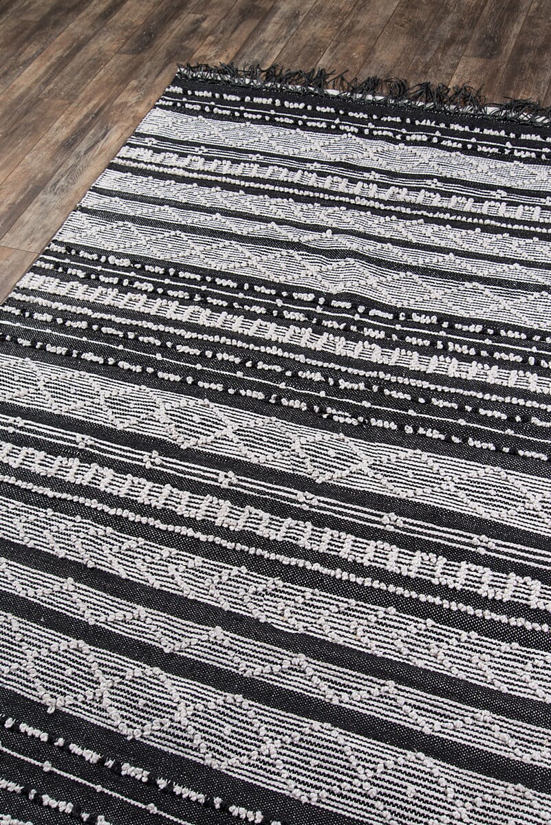 Momeni Otto Ott-2 Black Moroccan Area Rug