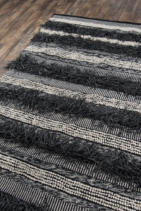 Momeni Otto Ott-3 Black Bohemian Area Rug